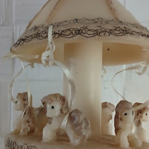 My Little Pony Vintage Baptism Candle unused