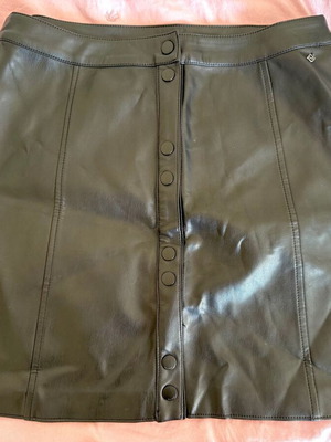 Pepe Jeans vegan leather mini φούστα - L