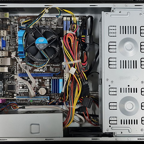 i3-530 system used with 4 GB RAM desktop diskless and Windows 7 pro