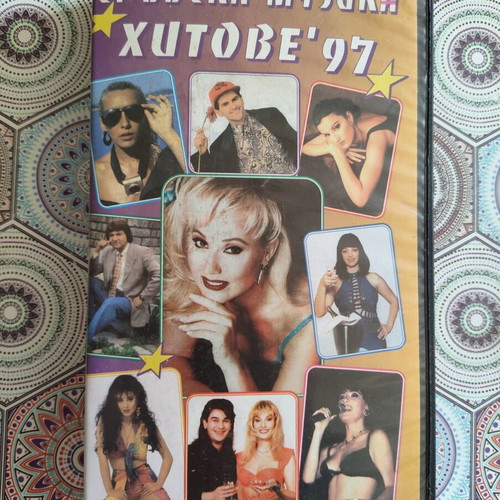 Serbian Music Hits 97 VHS tape used, dubbed