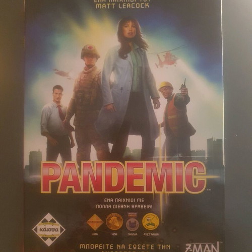 Pandemic board game like new, Kaissa edition
