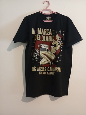 T-shirt men's medium black new