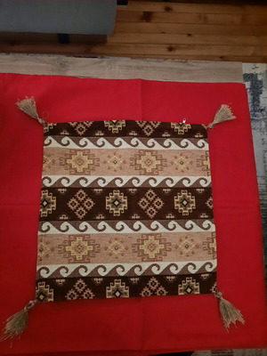 Handmade vintage pillowcase 0.45 by 0.45 like new