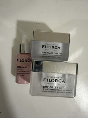 Filorga skincare set like new, anti-aging serum and creams