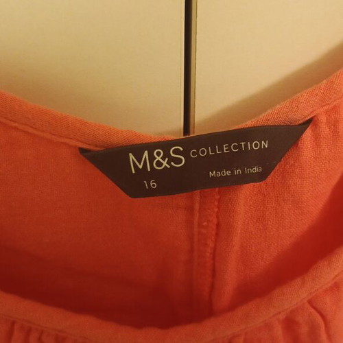 Marks & Spencer summer dress size 16 fuchsia new