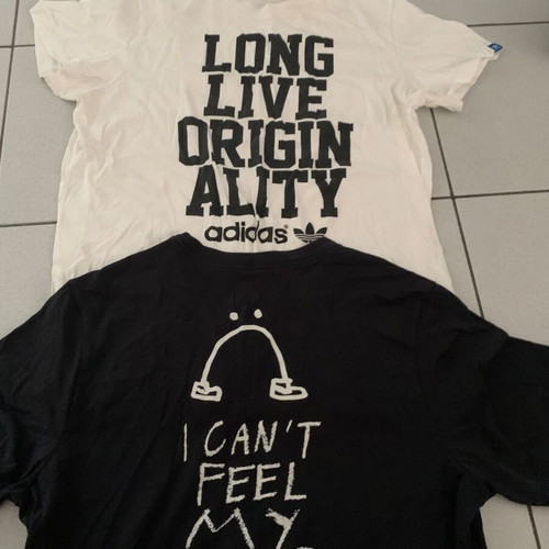 Adidas and Nike T-shirts Large with Replay watch like new