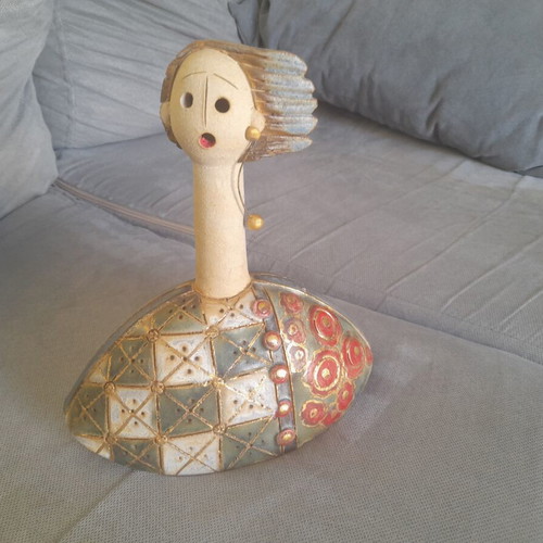 Ceramic artwork new, 20×20 cm, created in 2026