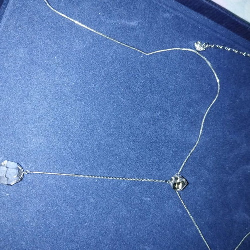 Swarovski pendant necklace like new with stones