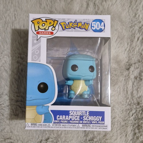 Squirtle Vinyl Figure 504 New Without Marks