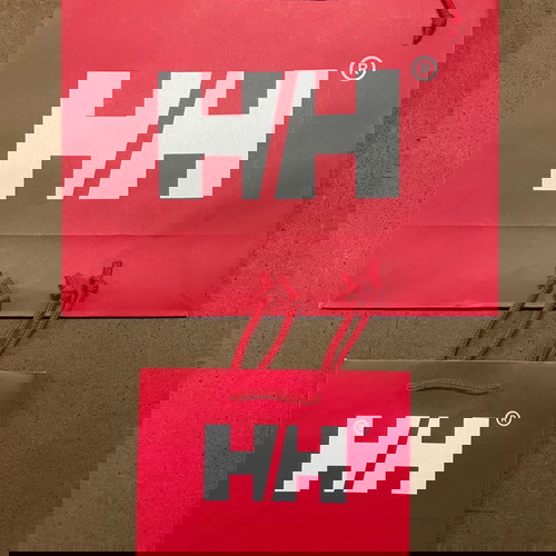 Τσάντες χάρτινες Helly Hansen αχρησιμοποίητες, σετ 2 τεμαχίων