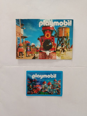 Playmobil catalogs, set of 2