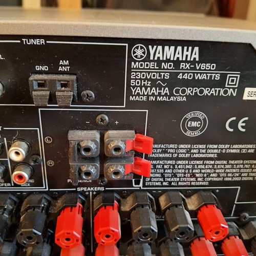 Ενισχυτής Yamaha RX-V650 σαν καινούργιο, Surround 5.1
