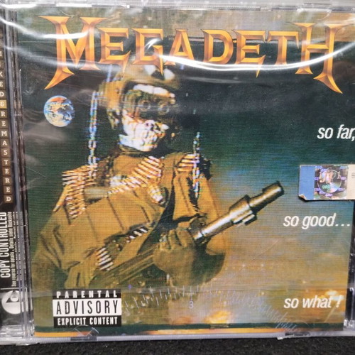 Megadeth So Far, So Good...So What! CD new, metal