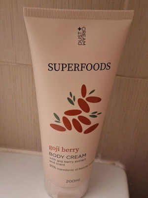 Dust+Cream Superfoods κρέμα σώματος με goji berry 200ml