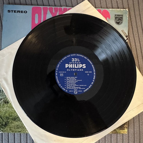 Olympians vinyl record like new, super rare 1st press, pop