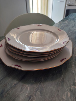 Winterling Kirchenlamitz Bavaria vintage dessert set, 6 pieces