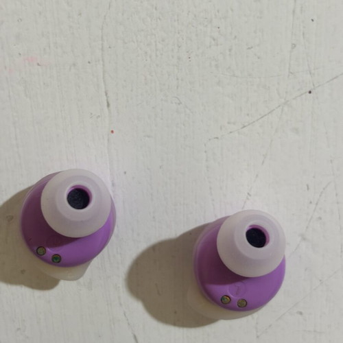 Music Sound Flow wireless earbuds like new, purple, without case