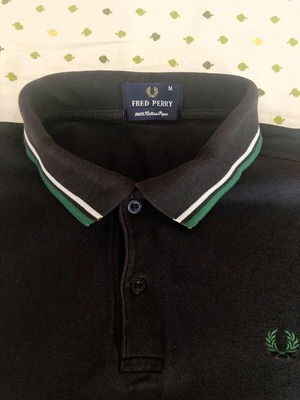 Fred Perry polo shirt old school, μέγεθος M, σε πολύ καλή κατάσταση