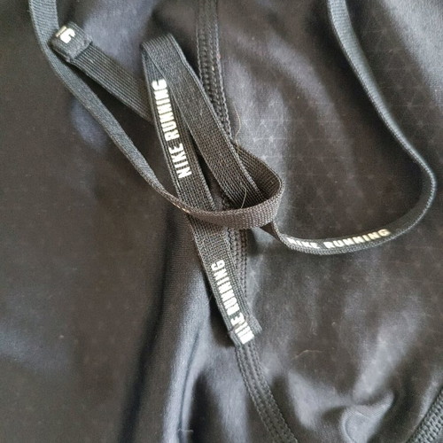 Nike leggings x large black used with wear and crotch repair