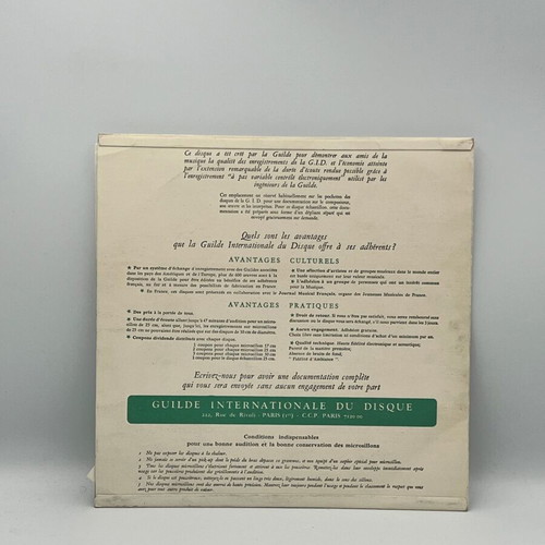 Toccata vinyl record used with Bach, Vivaldi, Beethoven, Mozart, Chopin, Berlioz