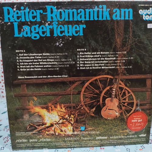 Reiter-Romantik am Lagerfeuer LP used, very good condition