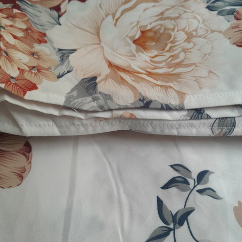 Cotton satin single bed sheet set 160×240 new