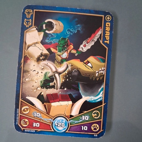 Lego Chima card used, condition 8/10
