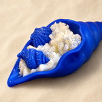 Handmade scented candle shell