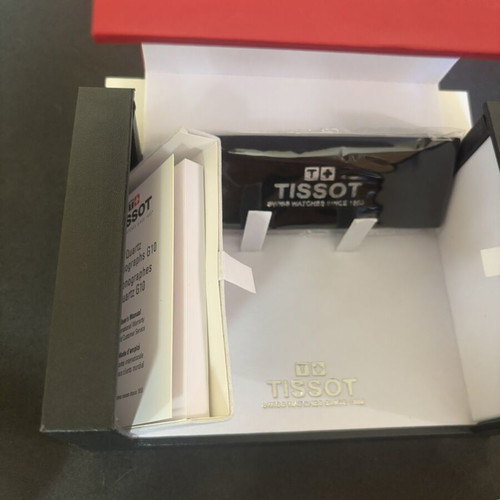 Tissot wristwatch dark blue new, full set