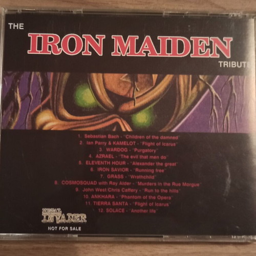 The Iron Maiden Tribute CD like new, metal compilation