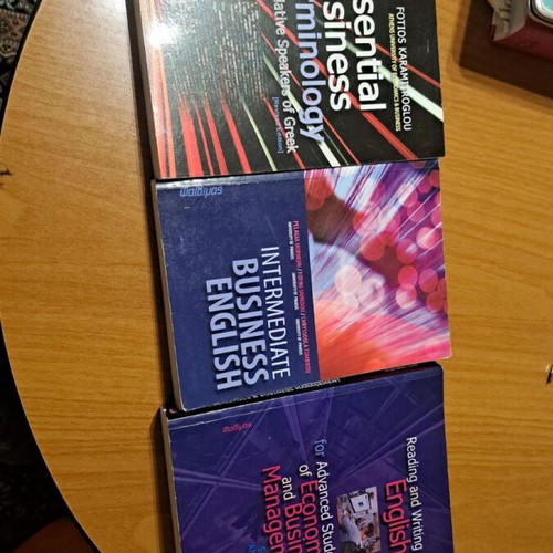 English books new, pack of 3 university level