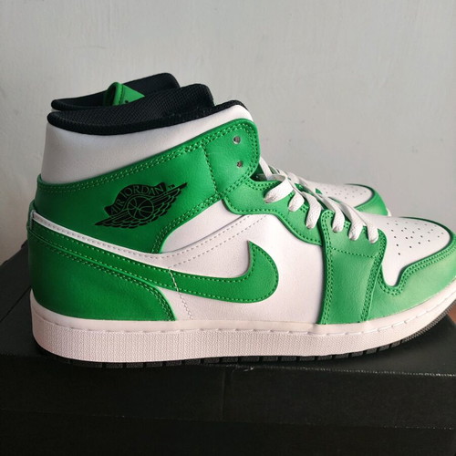 Jordan Lucky Green boots new size 47, white and green