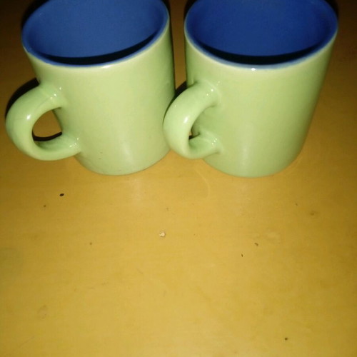 Vintage espresso coffee cups like new, pack of 2, Greek
