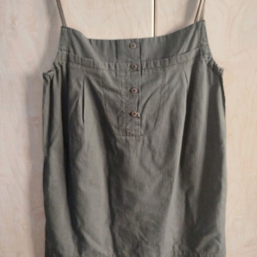Attrattivo linen dress medium like new, khaki