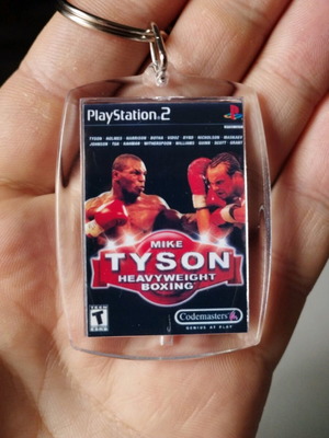 Mike Tyson Heavyweight Boxing PS2 keychain