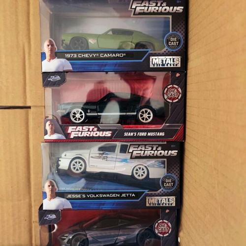 Fast and Furious Jada 1/32 Diecast Cars New 2022 Collection, 54 Pieces