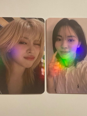 Ryujin lomocards new kpop Itzy