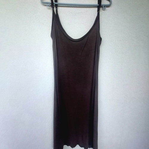 Lace dress like new, one size, gray with olive tones