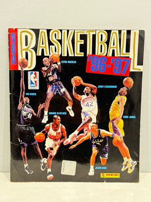 NBA 96-97 Panini collectible album used