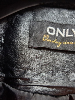 Only fur jacket black size M new