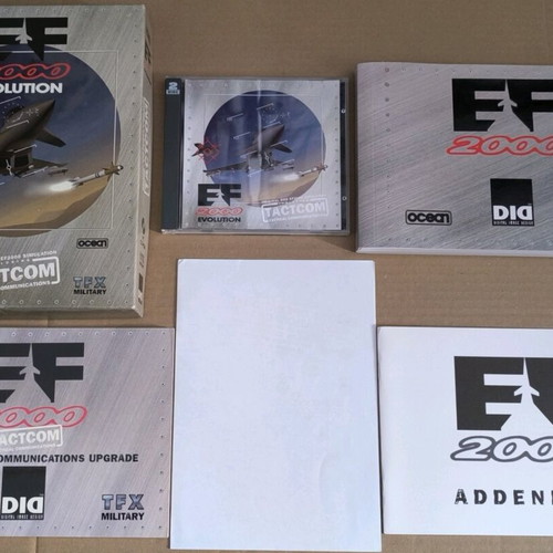 EF 2000 Evolution (+ Tactcom) PC CD-ROM like new