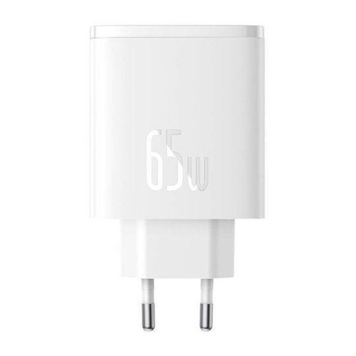 Baseus Cube Pro Charger 65W White with 3 Ports