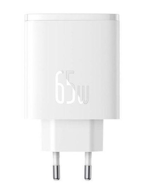 Baseus Cube Pro Charger 65W White with 3 Ports