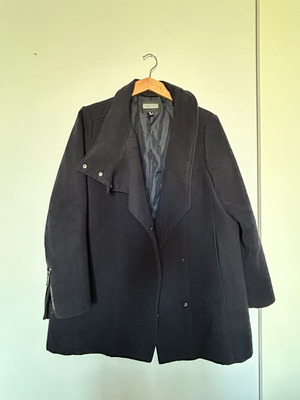 Mango coat like new, blue, size XL