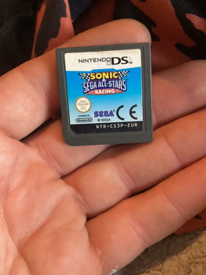 Nintendo Sonic & Sega All-Stars Racing game used for Nintendo DS