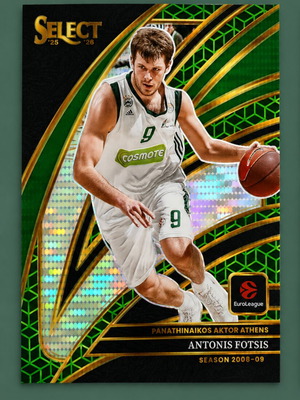 25-26 Euroleague Select Antonis Fotsis basketball card