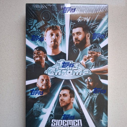 Topps Chrome Sidemen sealed box new with cards and autograph