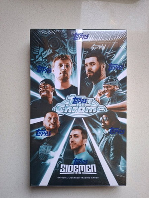 Topps Chrome Sidemen sealed box new with cards and autograph