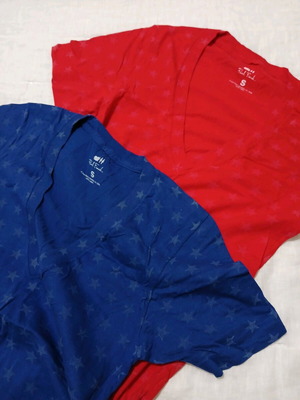 Paul Frank T shirt new, cotton with stars, set of 2