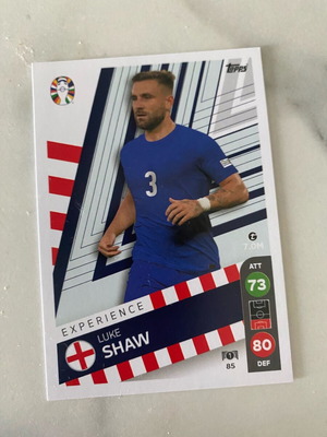 Κάρτα συλλογής euro 2024 experience Luke Shaw καινούργια